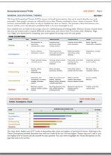 Strong Interest Inventory® College Edition Profile