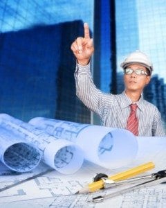 Individual with the ESTP personality type working as a project manager