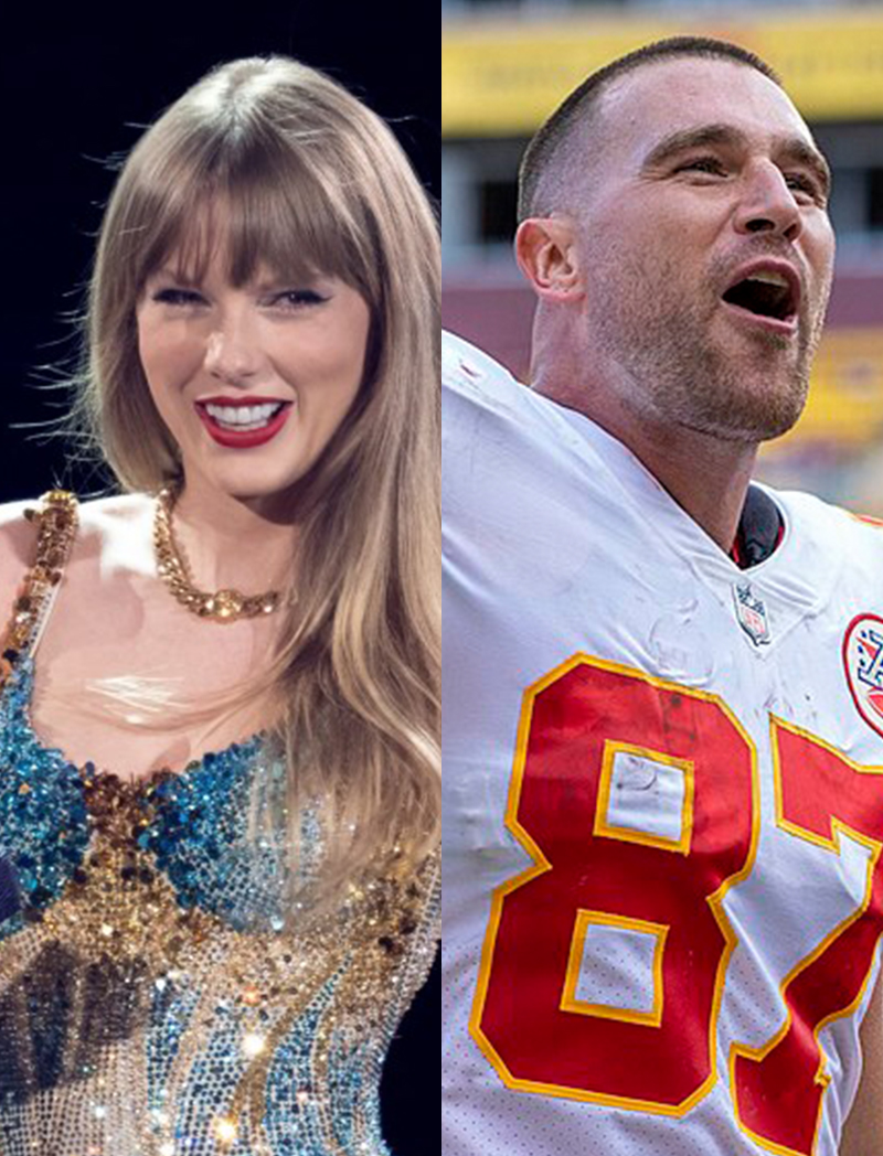 Photo of Taylor Swift and Travis Kelce